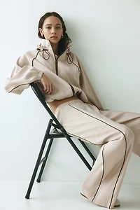 Pantalon de survêtement à jambes larges