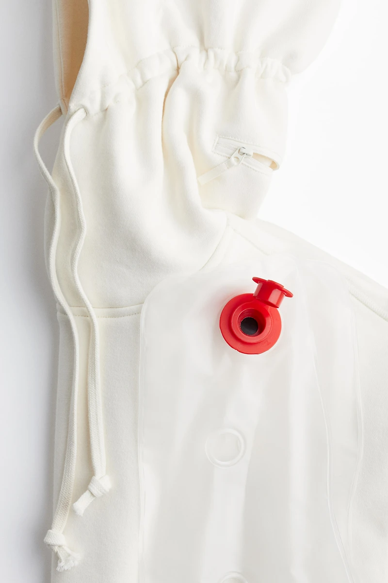 Sports Hoodie with Inflatable Collar