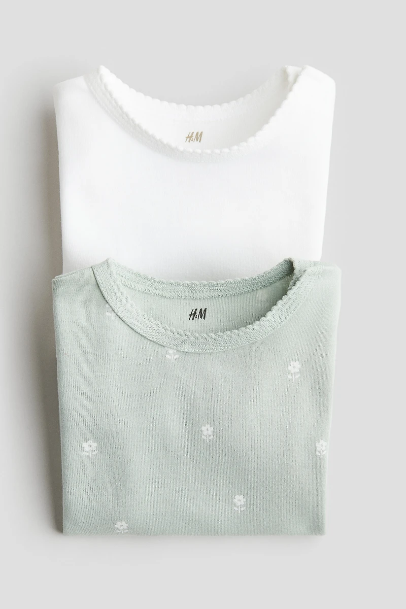 2-pack Short-sleeved Bodysuits