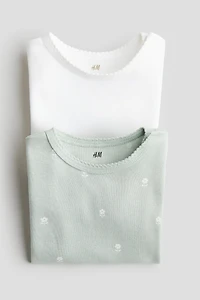 2-pack Short-sleeved Bodysuits