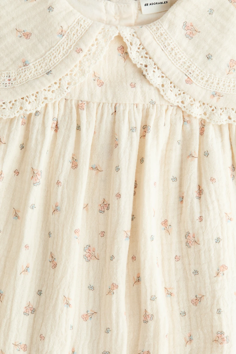 Combinaison en mousseline de coton