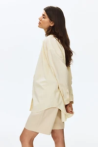 MAMA Linen-Blend Bermuda Shorts