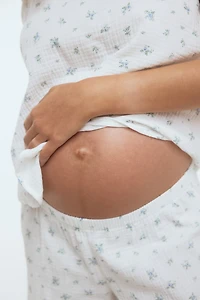 MAMA Pyjama en mousseline de coton