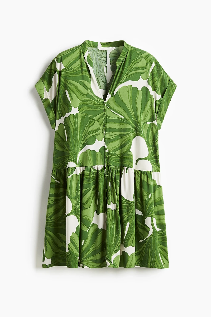 Robe tunique froissée