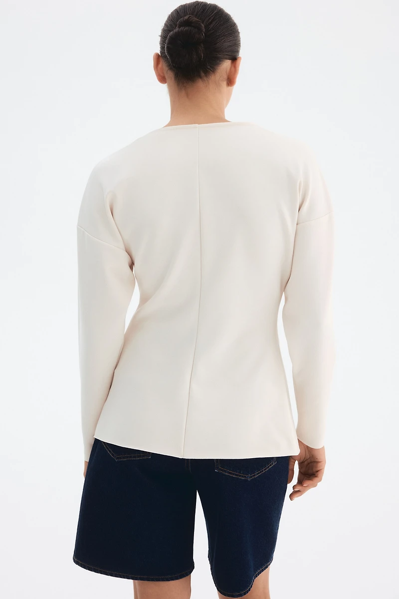 Cardigan with Defined Waist