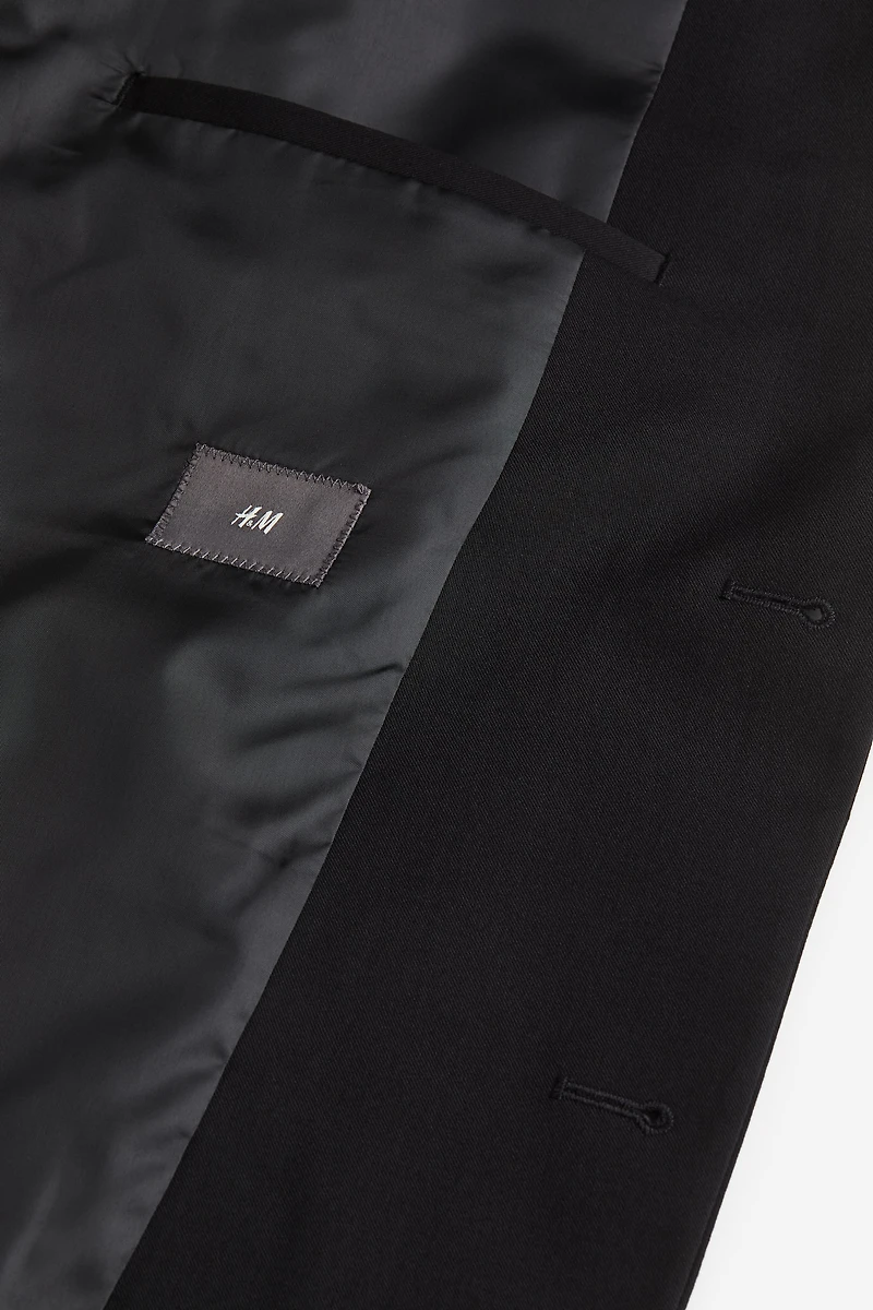 Skinny Fit Single-Breasted Jacket