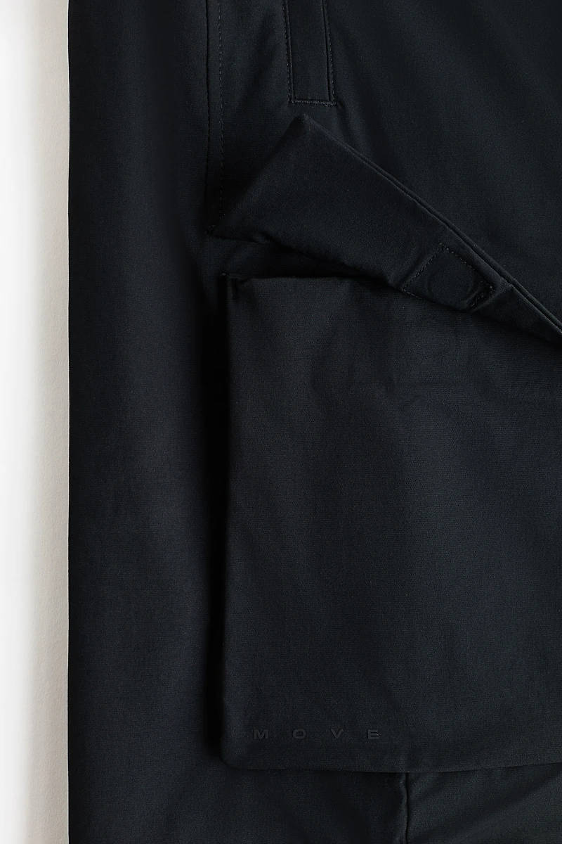 Barrel-Leg Convertible Pants