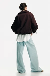 Veste ample à effet bouffant au bas