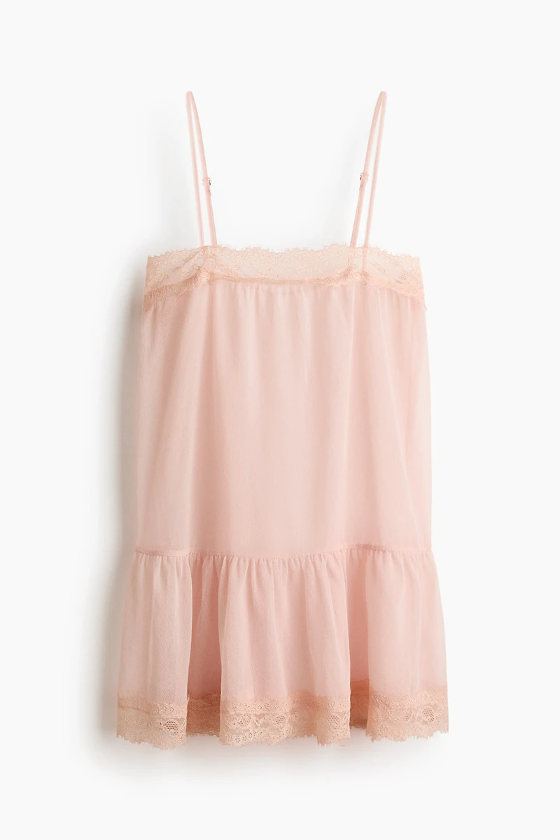 Lace-Trimmed Camisole Top