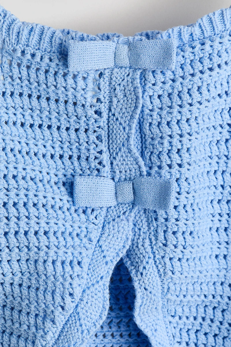 Ensemble 2 pièces en tricot texturé