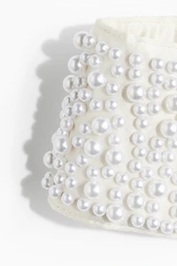 Collier avec perles de fantaisie