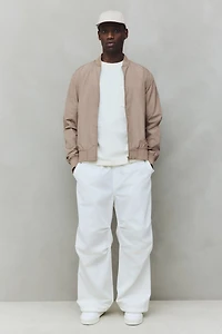 Regular-Fit Lightweight Bomber Jacket