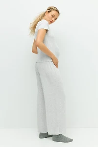 MAMA Pointelle Jersey Pajamas
