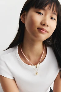 Double-Strand Charm Necklace