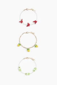3-Pack Beaded Bracelets
