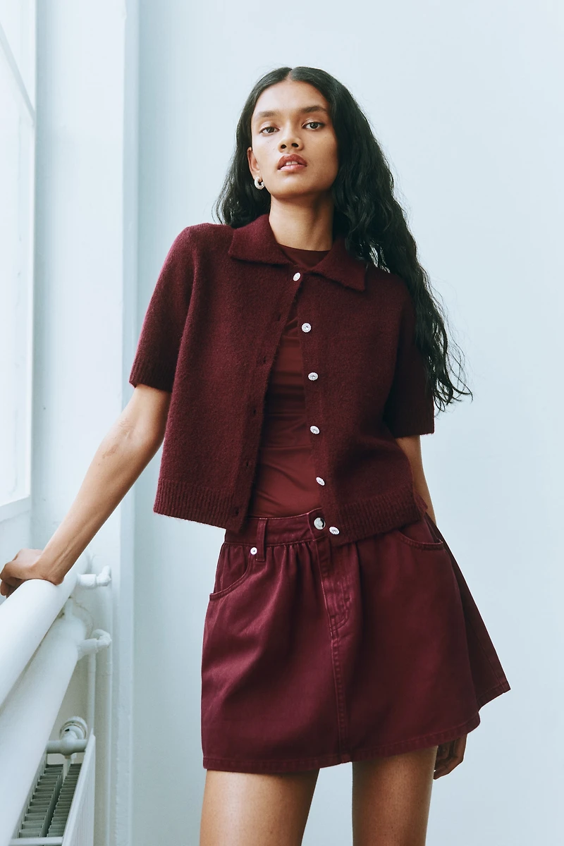 Chandail en tricot fin