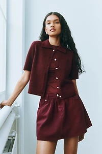 Chandail en tricot fin