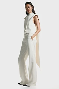 Pantalon sur mesure coupe bottillon