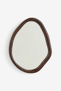 Miroir en bois de manguier