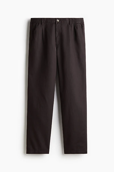 Regular-Fit Lyocell-Blend Pants