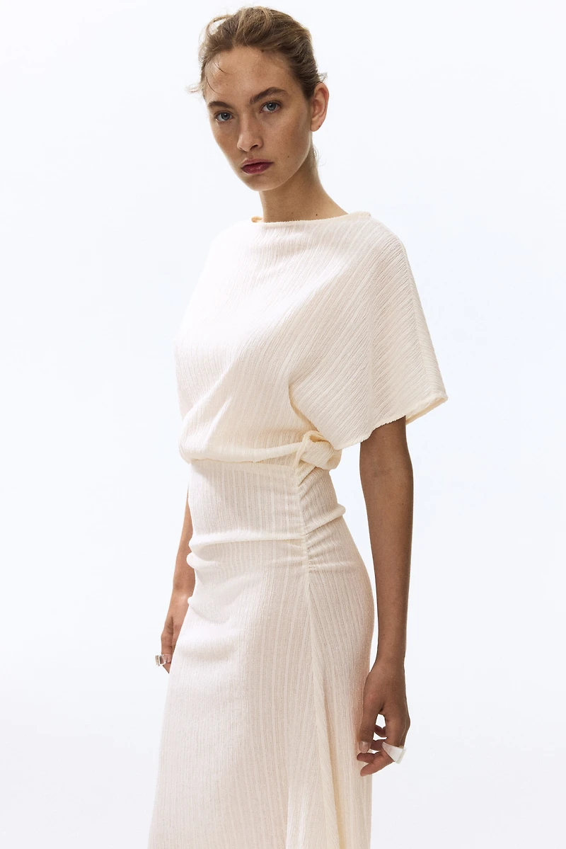 Draped Maxi Dress