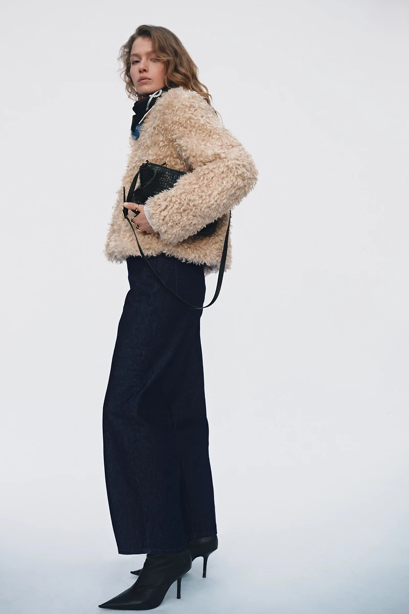 Barrel Leg Low Waist Ankle Jeans