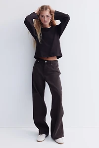 Haut à manches longues en coton