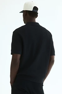 Regular-Fit Knit Polo Shirt