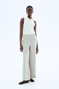 Wide-Leg Dress Pants