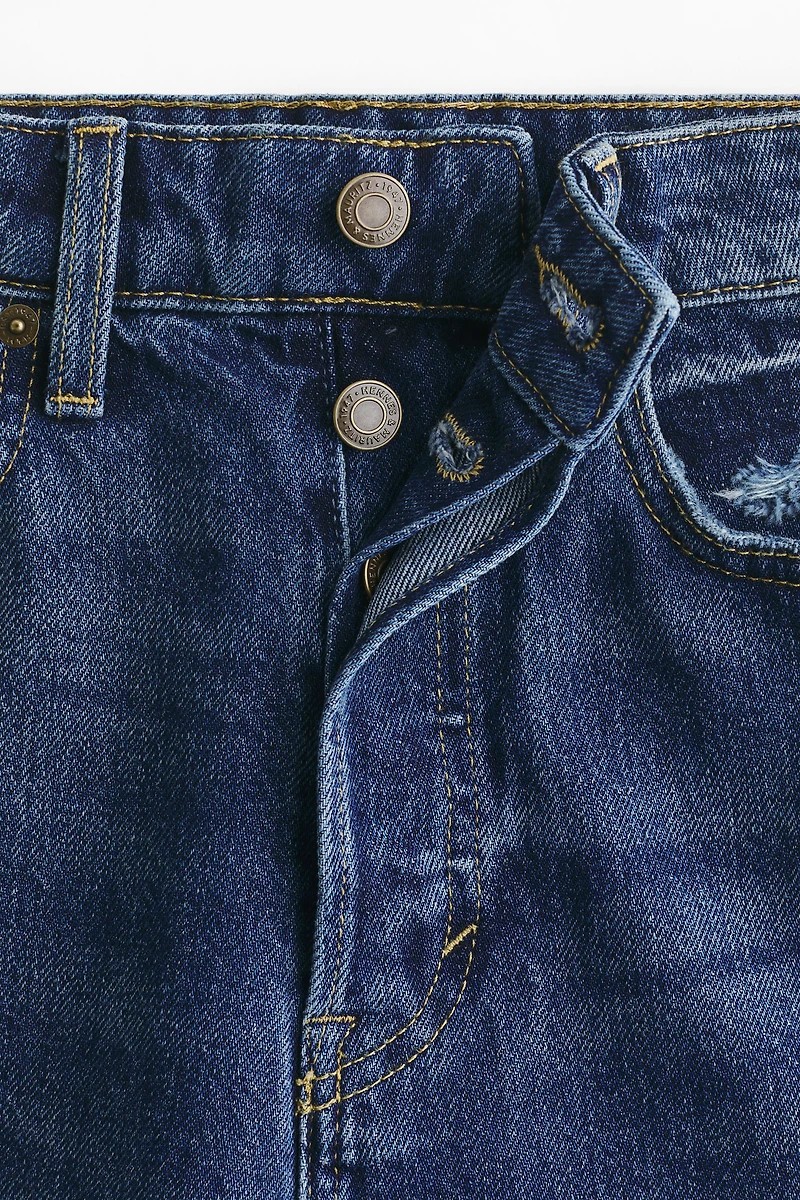 Denim Bermuda Shorts