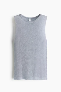 Metallic Knit Top