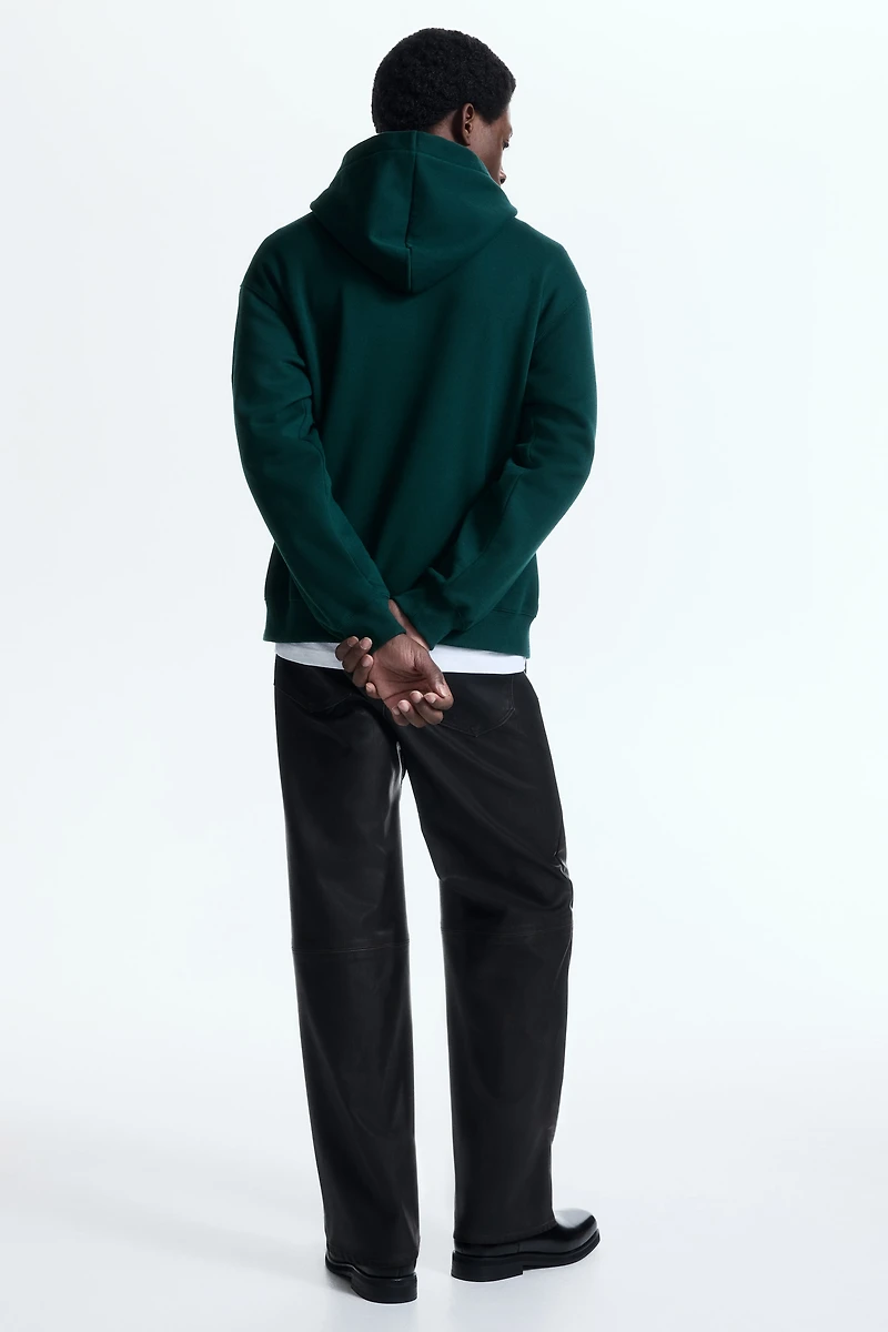 Loose-Fit Printed Hoodie