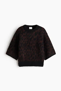 Chandail en tricot jacquard