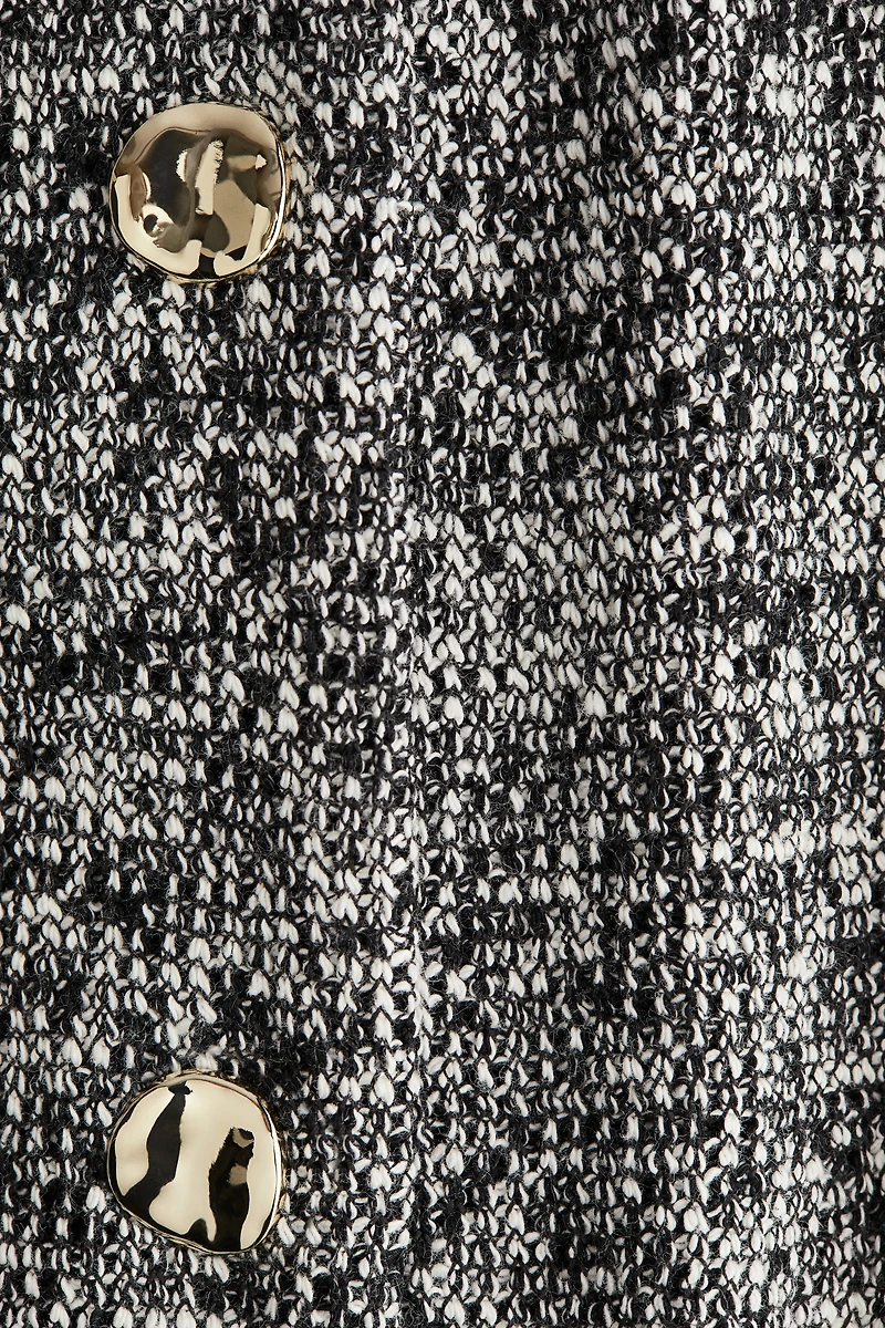 Textured jersey waistcoat