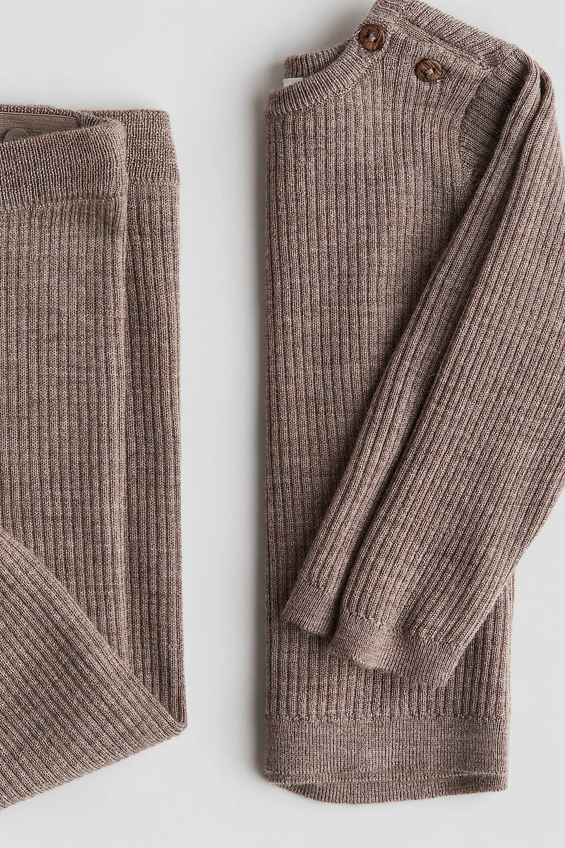 2-piece Merino Wool Set