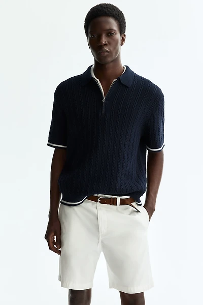Relaxed Fit Cotton polo shirt