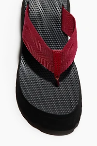 Wedge-Heeled Flip-Flops