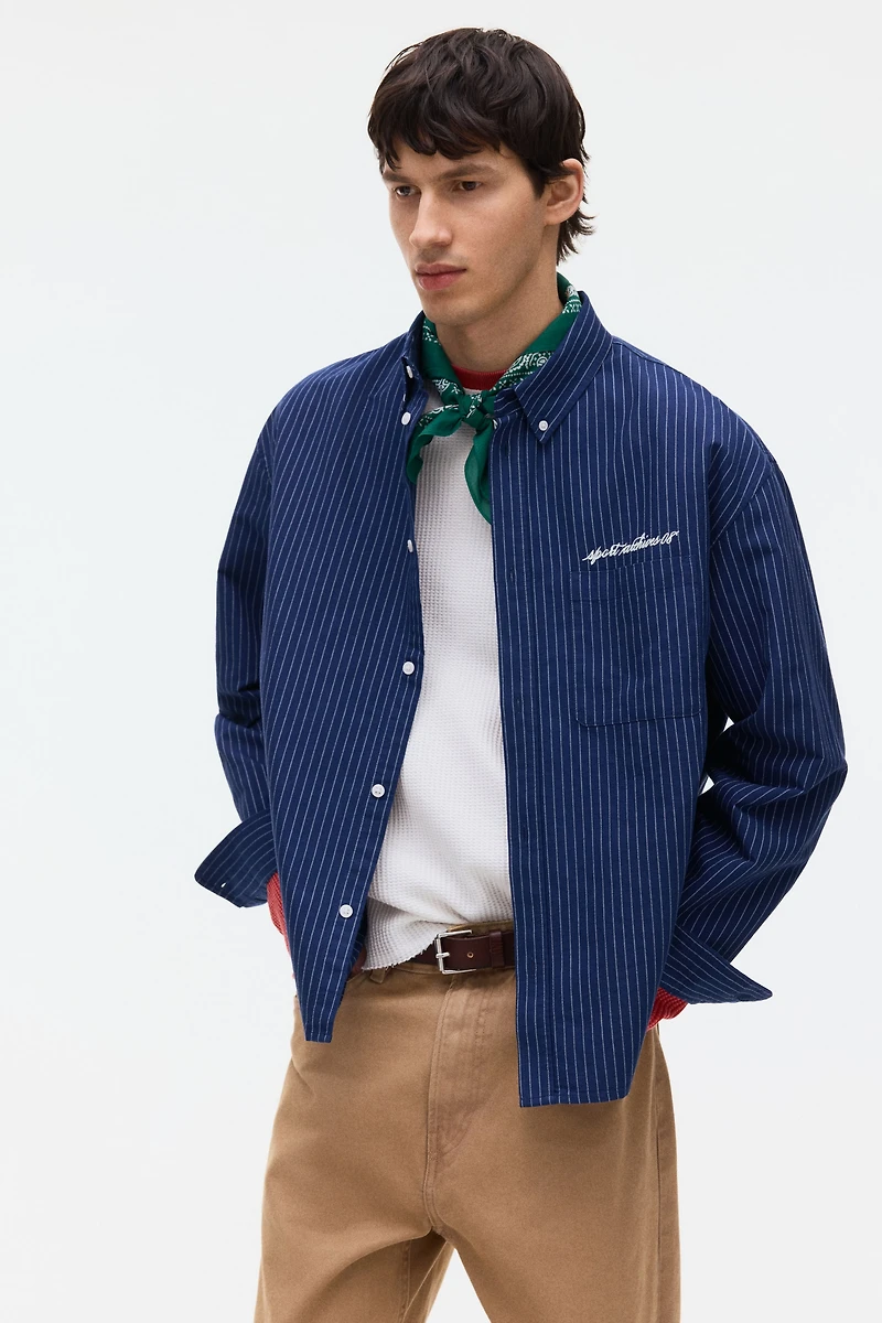 Loose-Fit Oxford Shirt