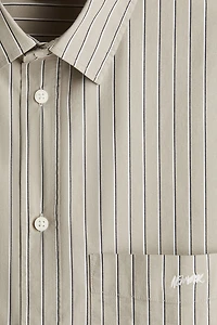 Chemise ample en popeline