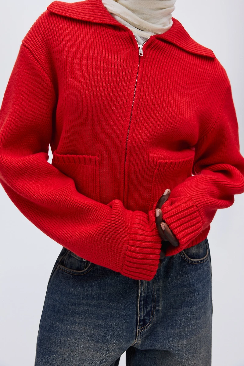 Chandail à fermeture éclair