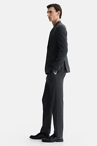 Regular-Fit Single-Breasted Jacket