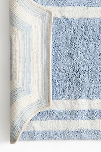 Tapis de bain en coton touffeté
