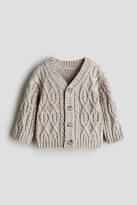 Cable-Knit Cardigan