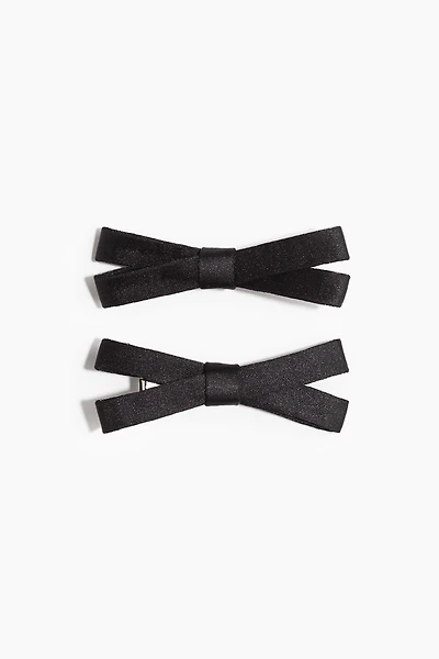 2-Pack Bow Hair Clips