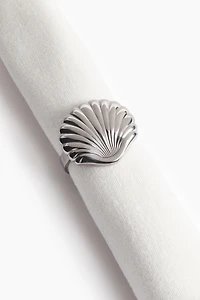 2-Pack Seashell-Shaped Napkin Rings