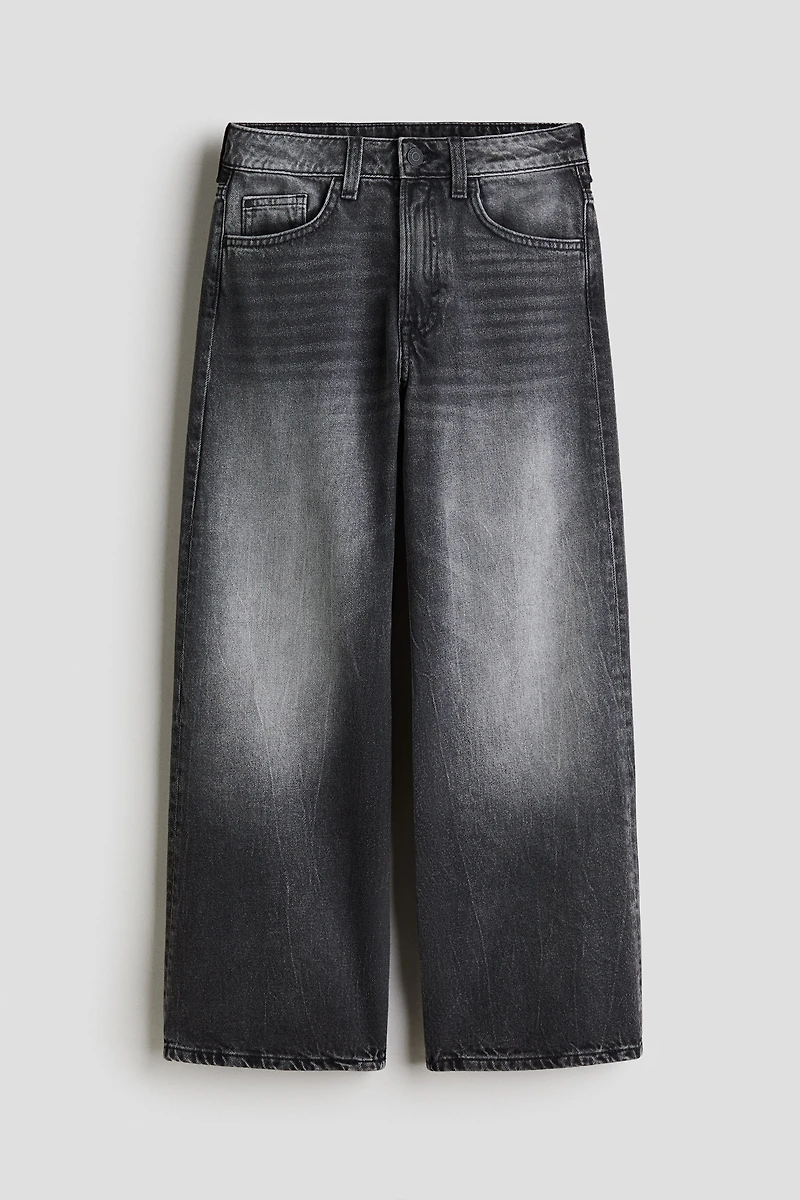 Loose-Fit Wide-Leg Jeans