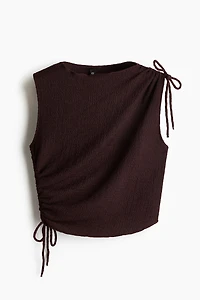 Drawstring-Detail Top