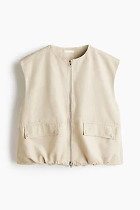Vest with Zip Closure