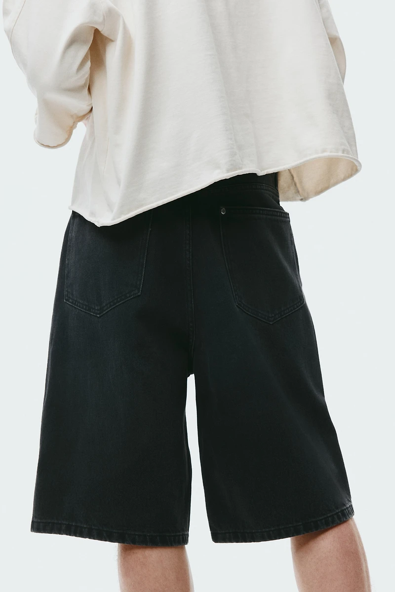 Baggy Denim Shorts