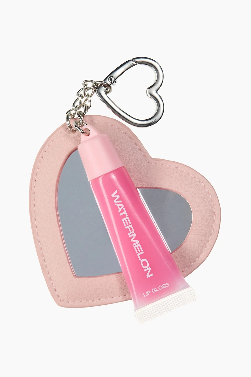 Lip Gloss Mirror Charm